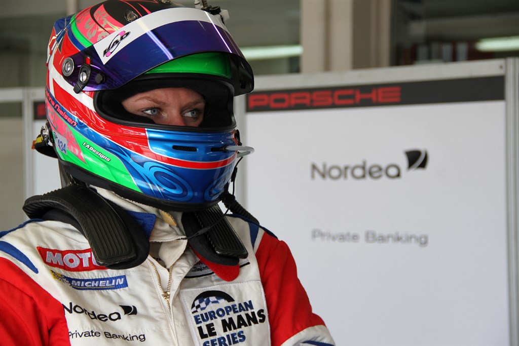 Christina Nielsen fra weekendens ELMS afdeling på Paul Ricard
(Foto: Jan Kaiser)